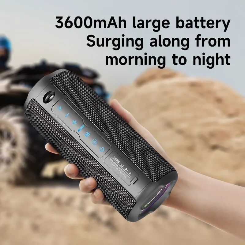 Стерео пара  колонок Zeаlot S49Pro, бездротова, TWS, mp3-плеер