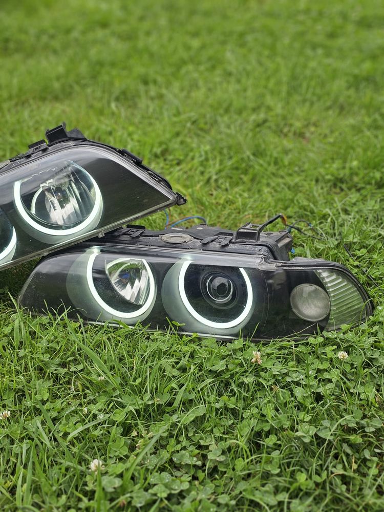 Reflektory e39  z  projektorami biled wraz z ringami cotton