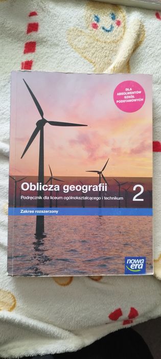 Oblicza geografii 2 podręcznik  zakres rozszerzony