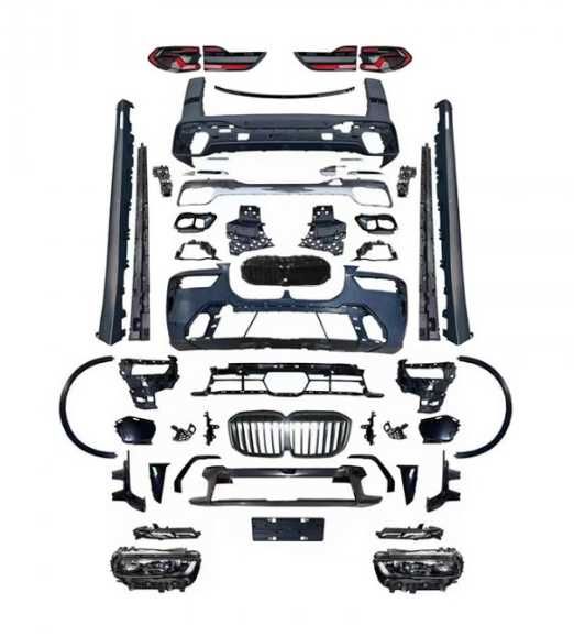 Рестайлинг M60i LCI 2023+ для BMW X7 G07 (2018-2023) фары, фонари