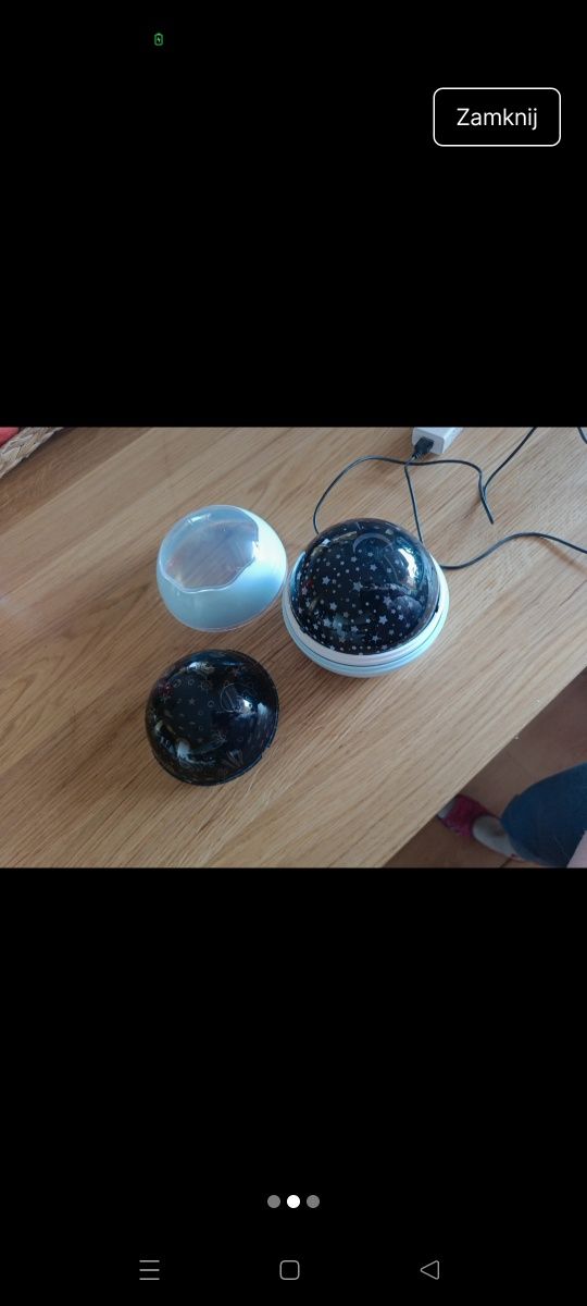 Lampka projektor