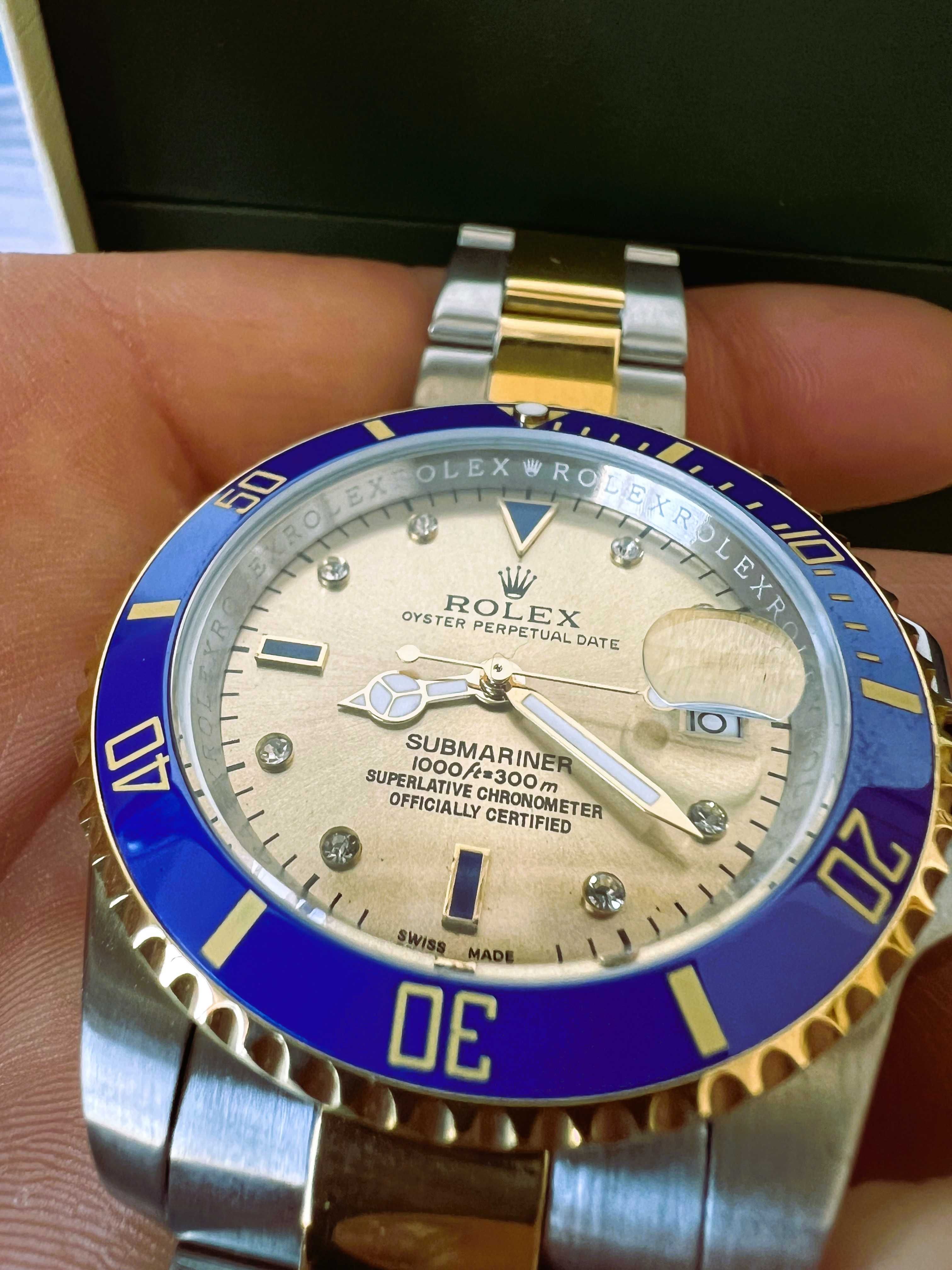 Zegarek męski Rolex Submariner zegarek 16613.