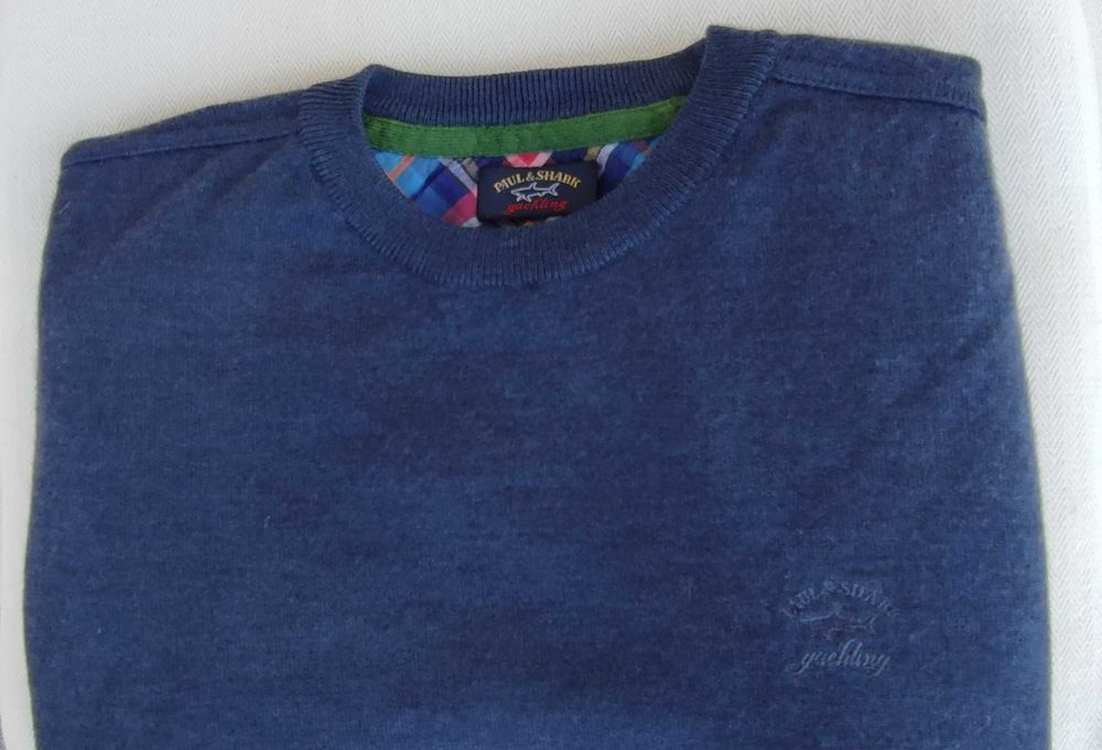 Sweter Paul & Shark Yachting Roz. S-M 100% wełna