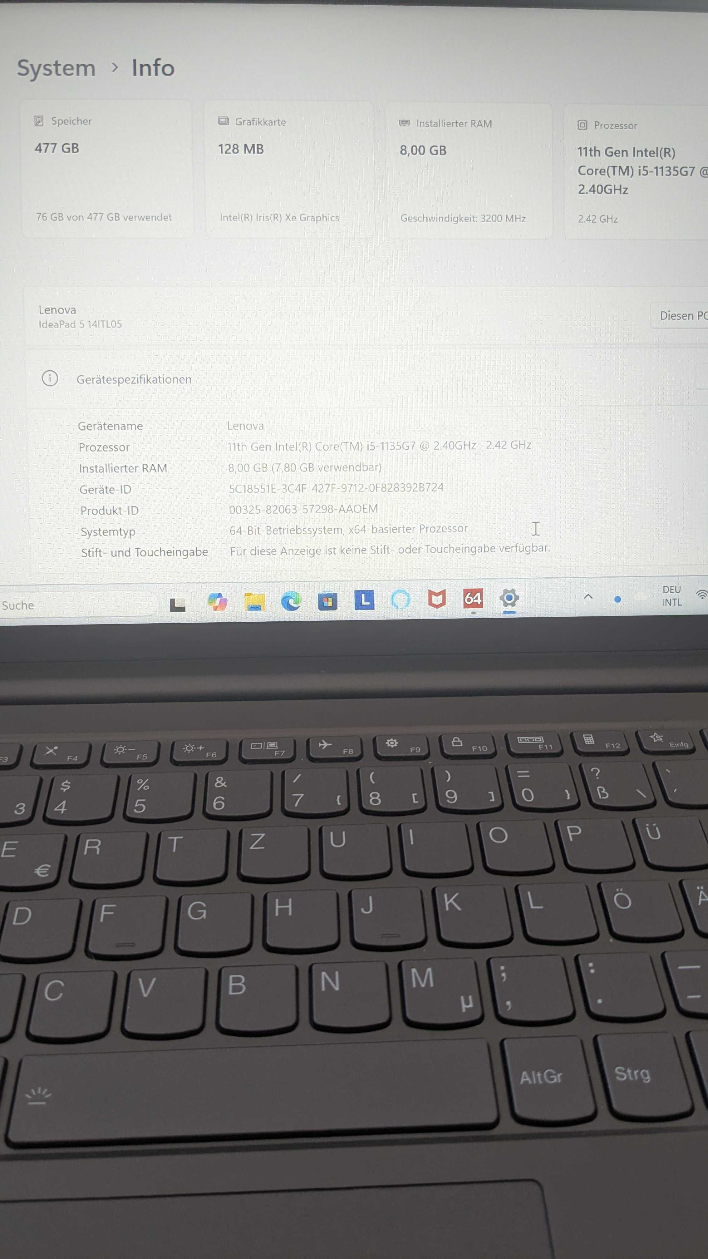 Ноутбук Lenovo IdeaPad 5 14ITL05 | Ідеальний стан !!!