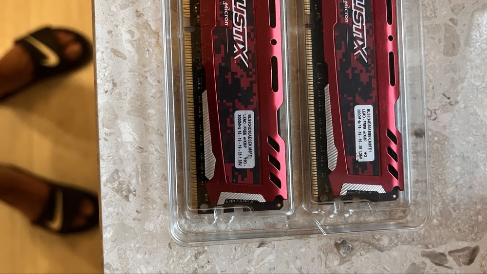 Pamieć ram ddr 4 crucial 2x8gb 3000mhz