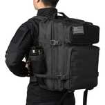 Mochila militar preta 50lt nova