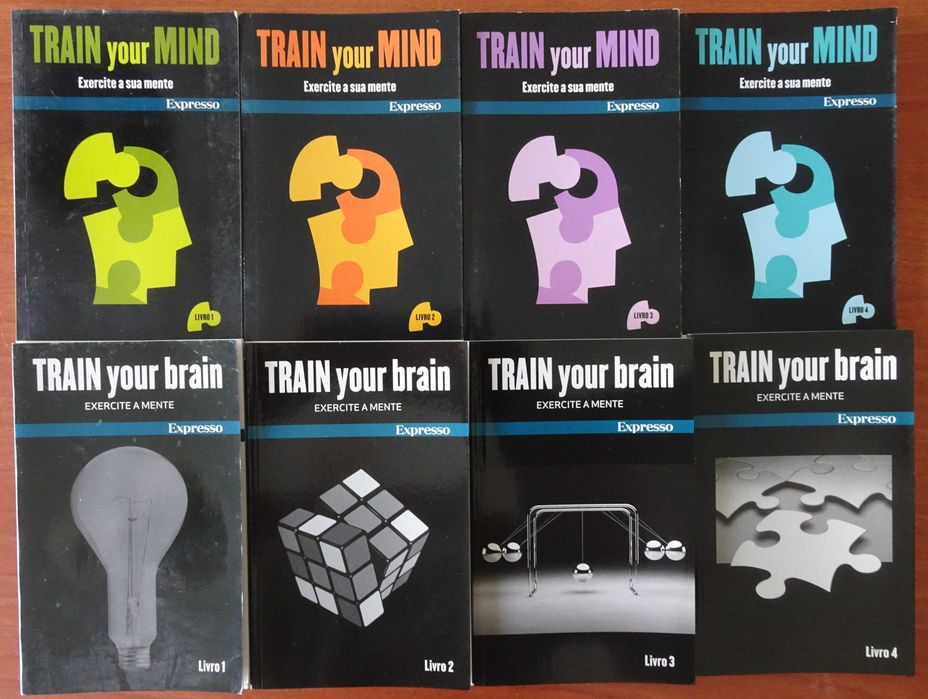 Exercite Sua Mente (4 Volumes + 4 Volumes - Completo)