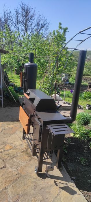 Мангал 5мм! Мангал, коптильня, пічка + Подарунок