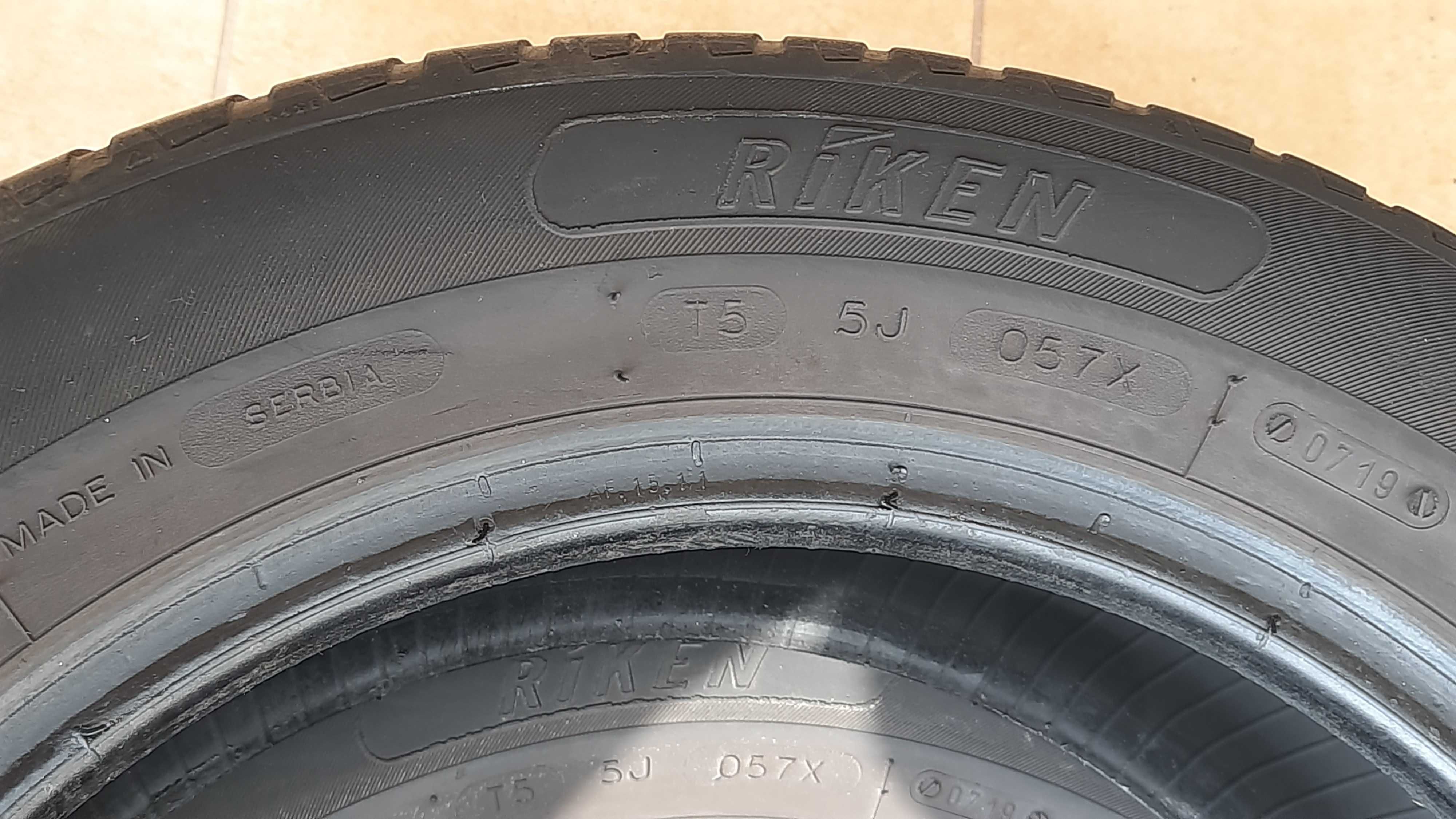 Opony letnie 185 60 r15 Riken Road Performance 07/2019  6mm bieżnik