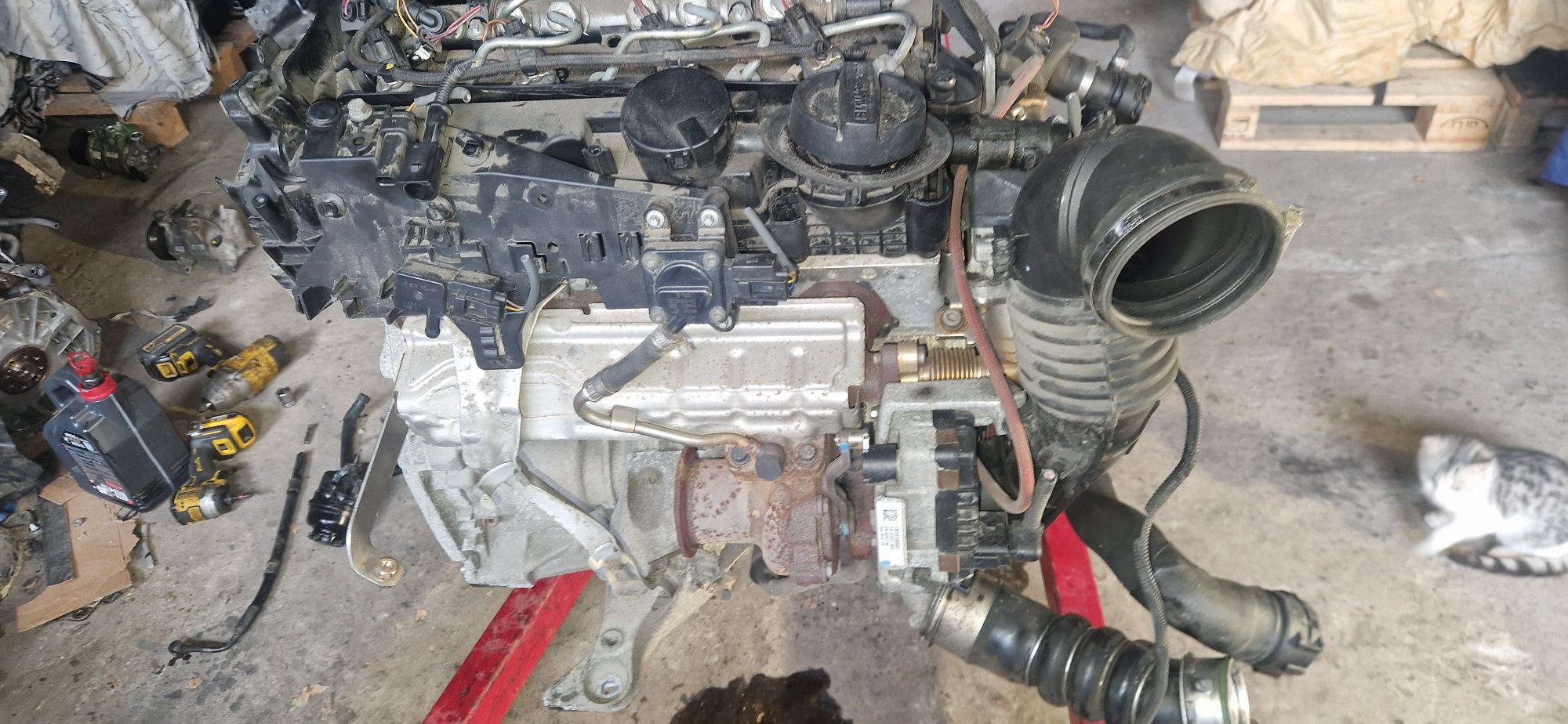 Silnik bmw n47 d20c e90 e91 e92 e87 e60 e61
