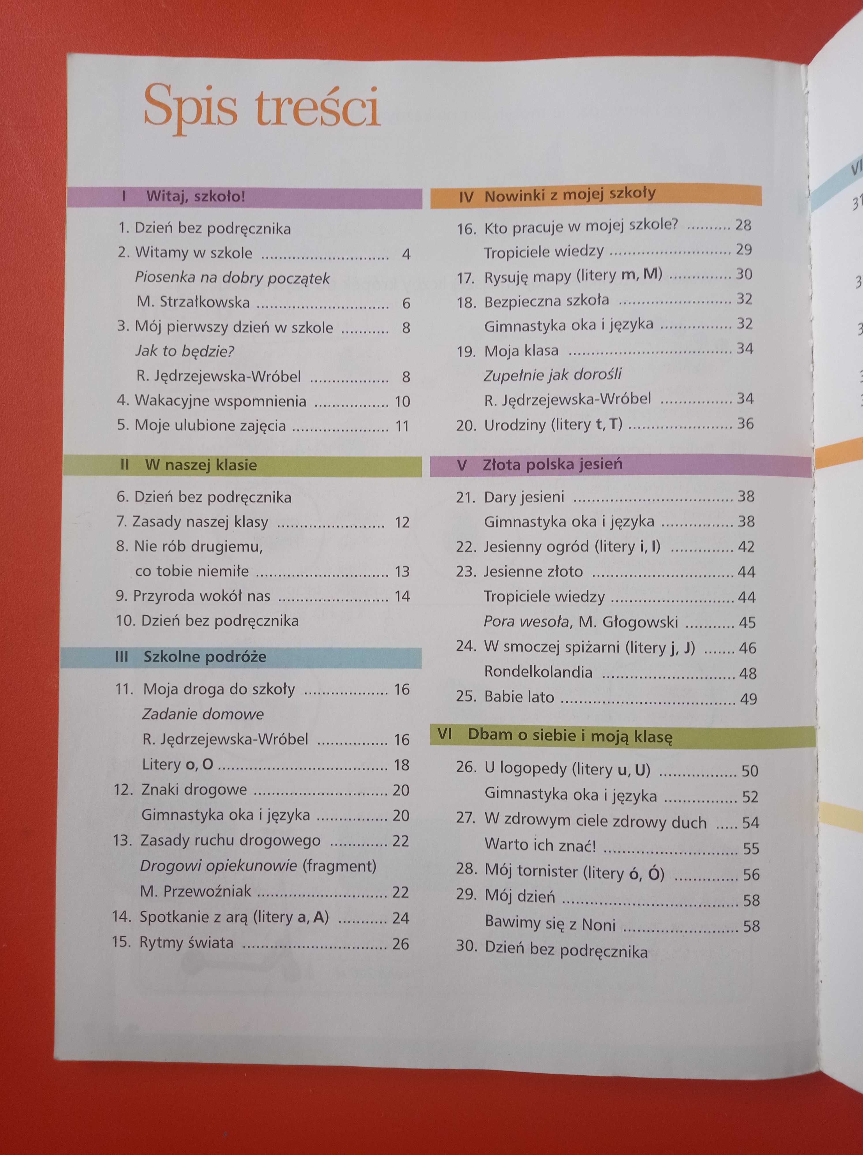Nowi Tropiciele klasa 1, podręcznik część 1