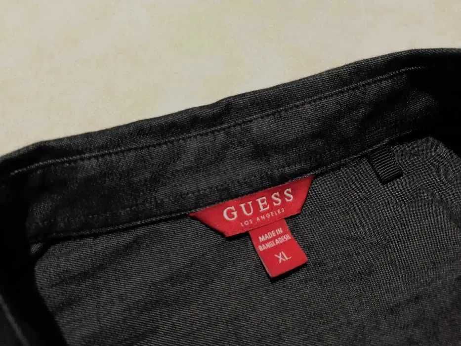 GUESS USA - NOWA! z LOGO Koszula Męska rozmiar XL