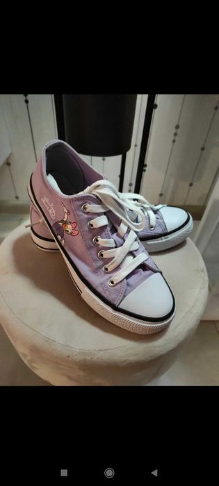 Fioletowe tenisówki Sinsay rozm 36