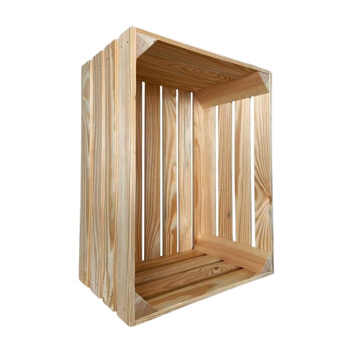 Drewniana skrzynka, idealna do domu, ogrodu i sklepu!