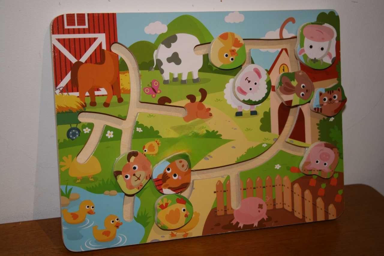 Puzzle Madeira c/ Animais