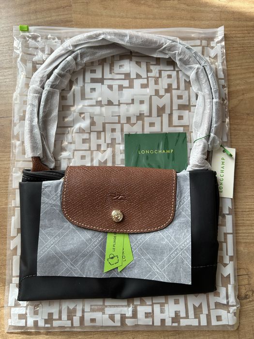 Mala Longchamp cinzenta