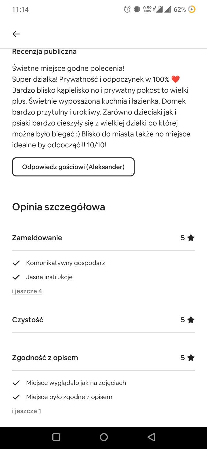 Domek z własnym pomostem - mazury.