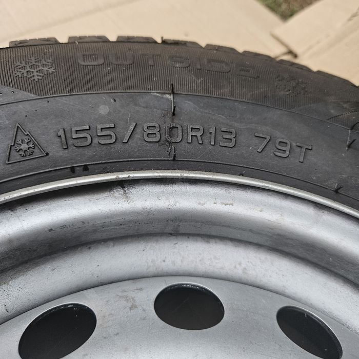 Komplet 4 kół opony zimowe