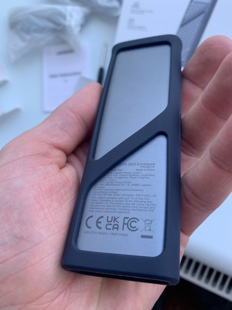 Зовнішня кишеня Ugreen CM559 20Gbps M.2