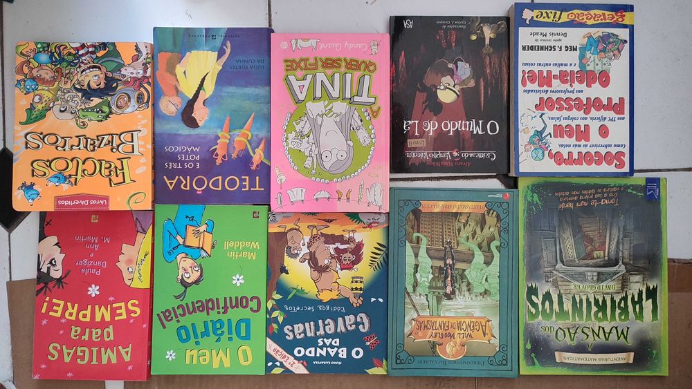 Lote 40 Livros Literatura Juvenil