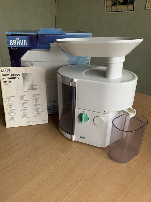 Отличная соковыжымалка BRAUN