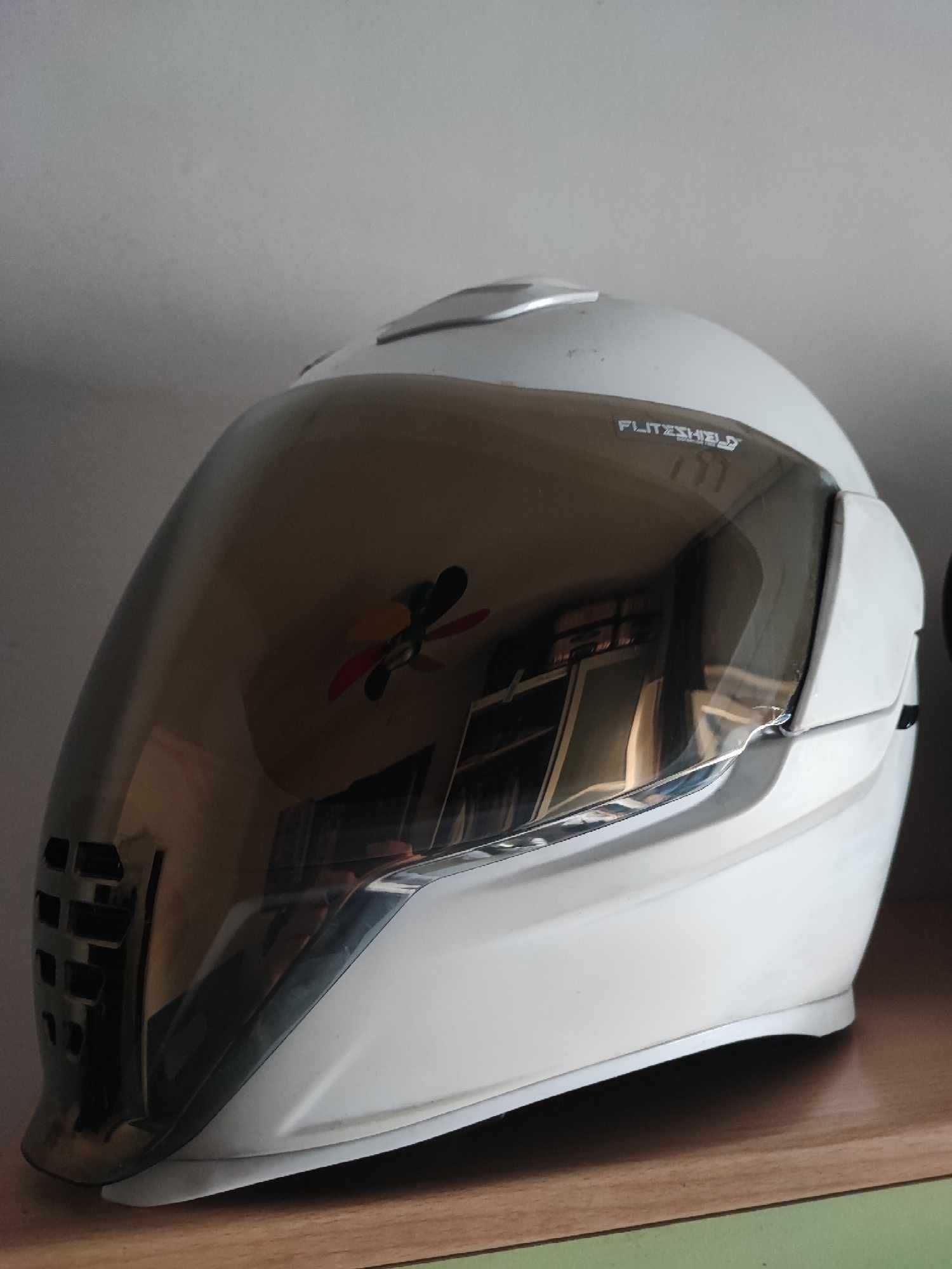 Capacete Icon Airflite PEACE KEEPER WHITE XL (Tamanho XL)