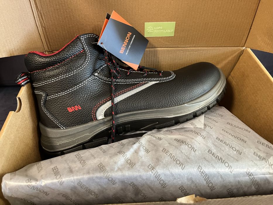 Buty robocze, ochronne Bennon, roz. 45. Nowe z metkami.