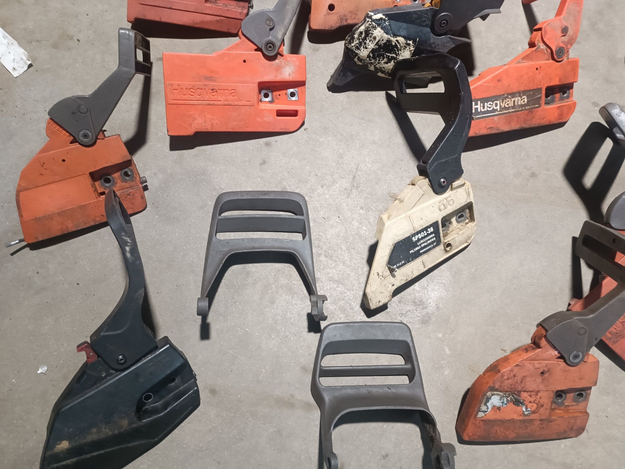 Hamulec dźwignia hamulca piła Husqvarna Stihl osłona