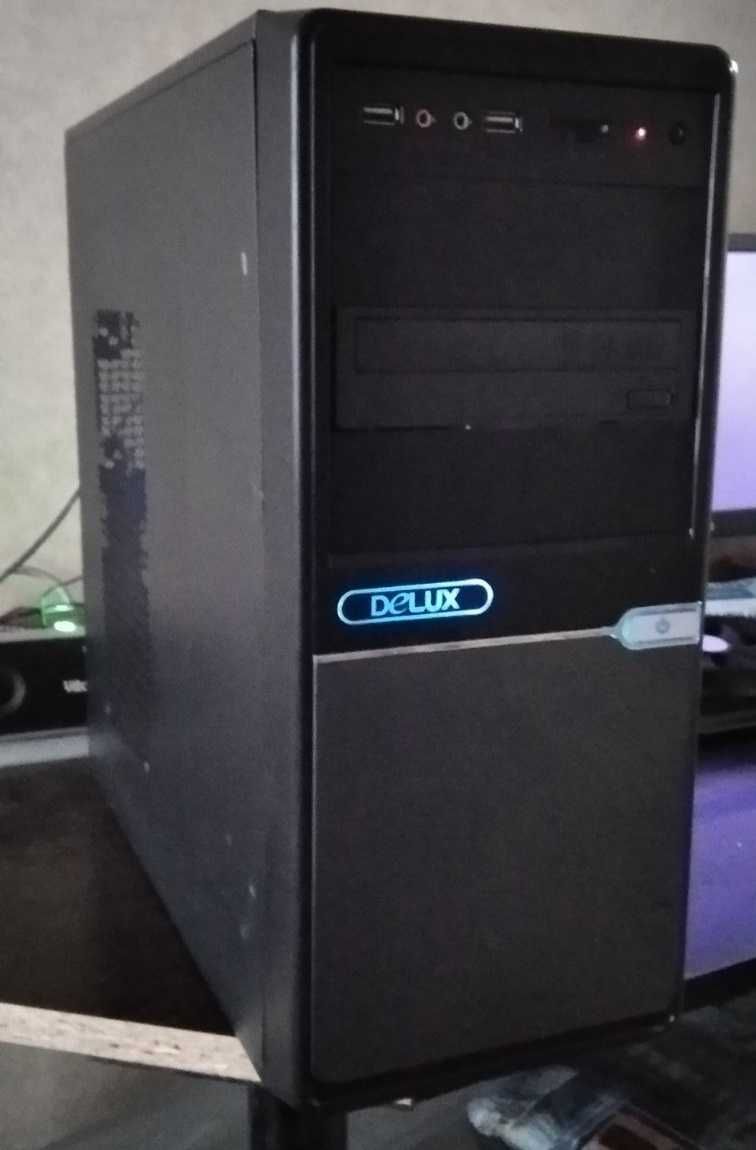Компьютер 4ядра, 4гб ддр2, бп 400в, hdd 160+250