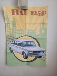 Plakat Fiat 125 p