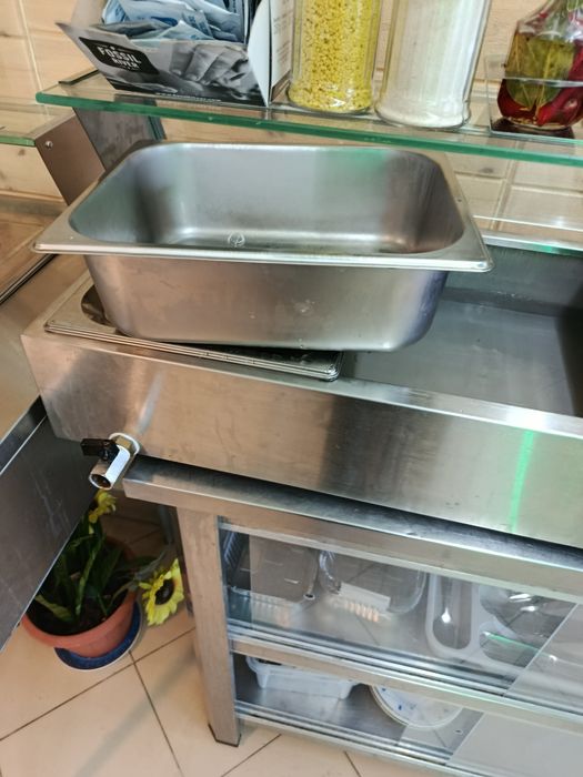 2 vitrines banho ideal para buffet livre