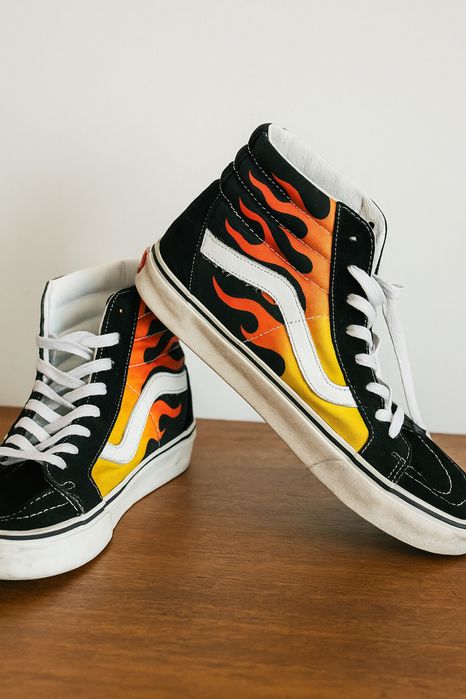 Vans Sk8-Hi Flame – Tamanho 45