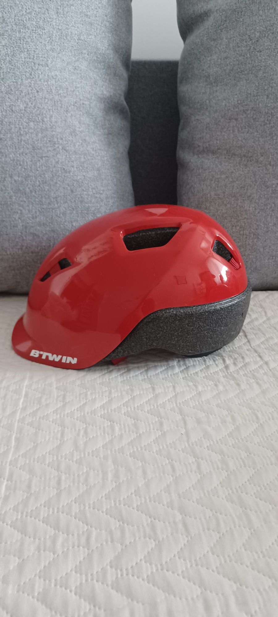 Kask na rower dla dziewczynki