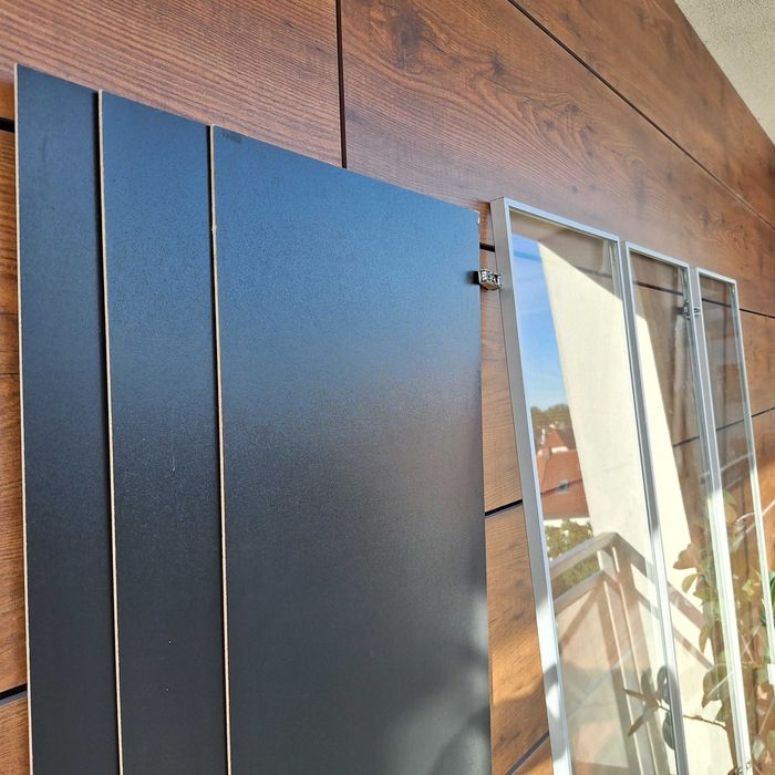 Drzwi szklane MORLIDEN IKEA rama aluminiowa, do regału Billy