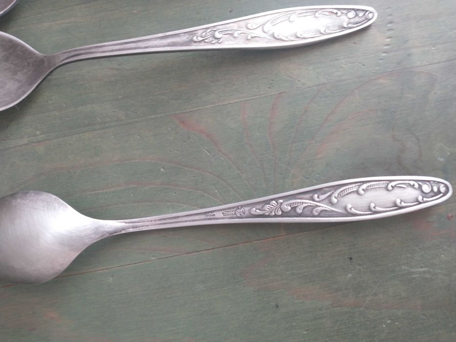 Łyżeczki Posrebrzane