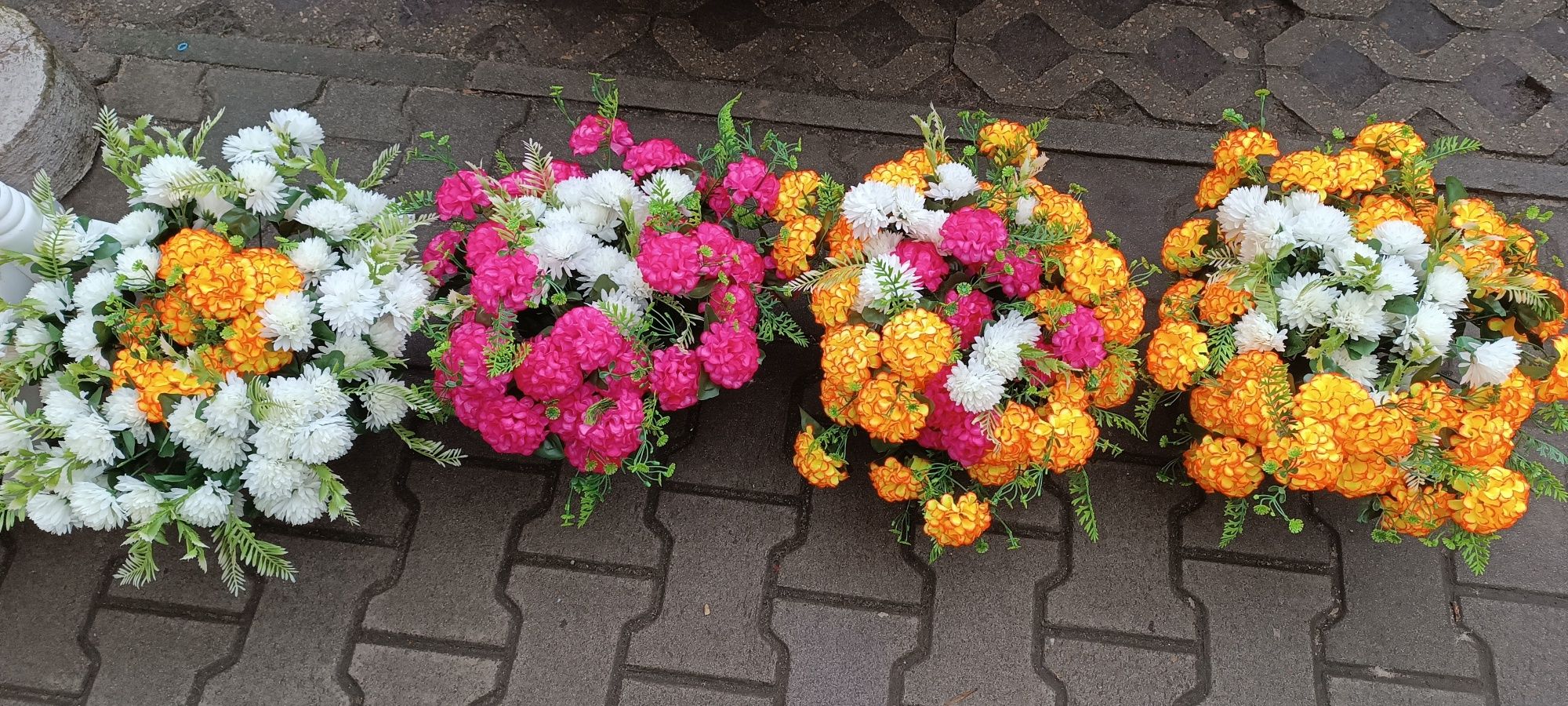 Kwiaty sztuczne bardzo duże bukiety Rzgowska 80 lok 3
