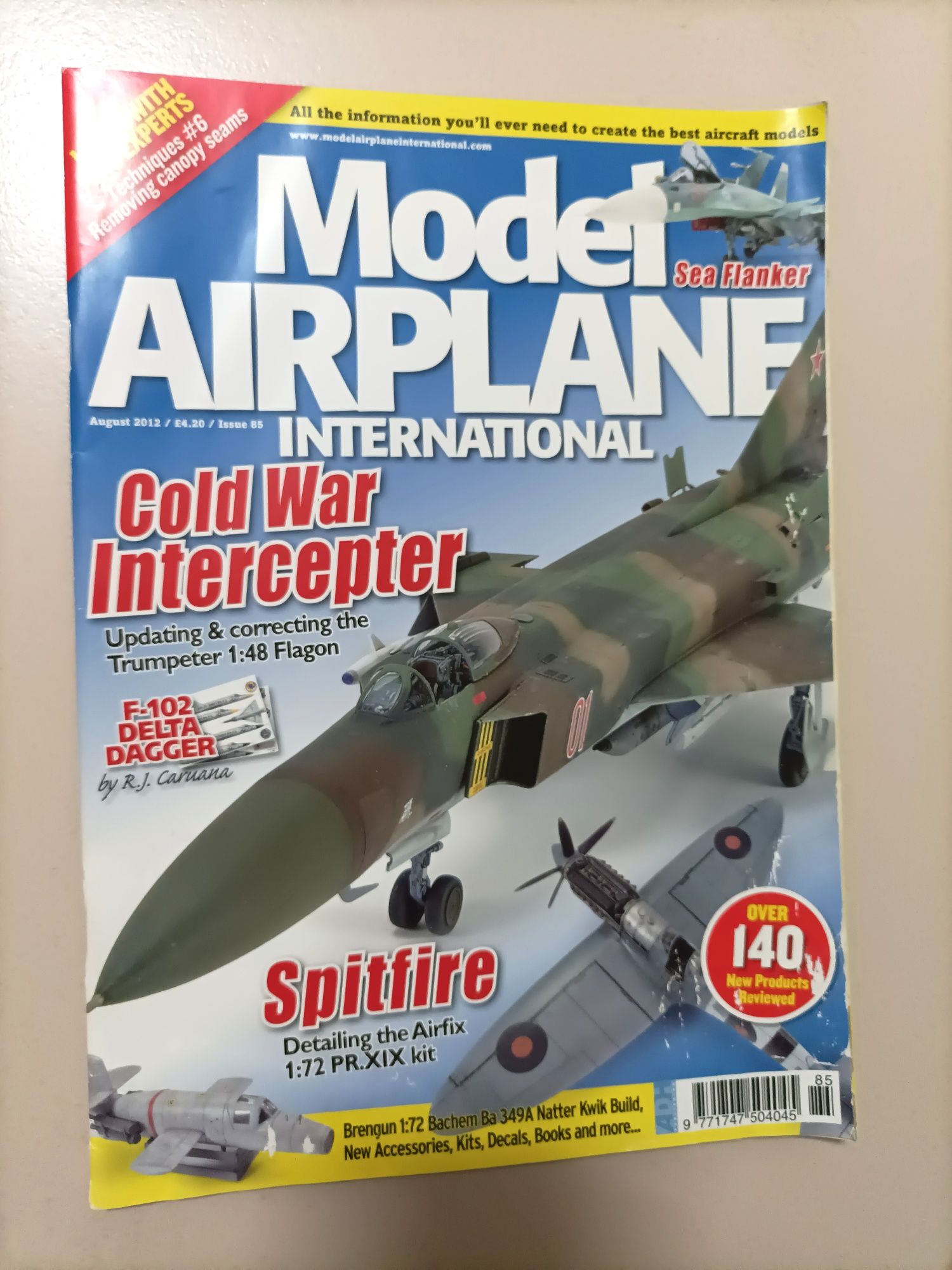 Lote de 58 revistas Model Airplane International (aeromodelismo)