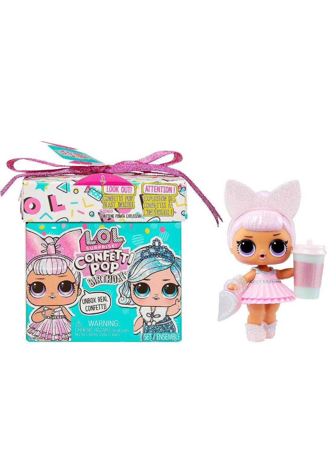 LOL Surprise Confetti Pop Birthday Doll