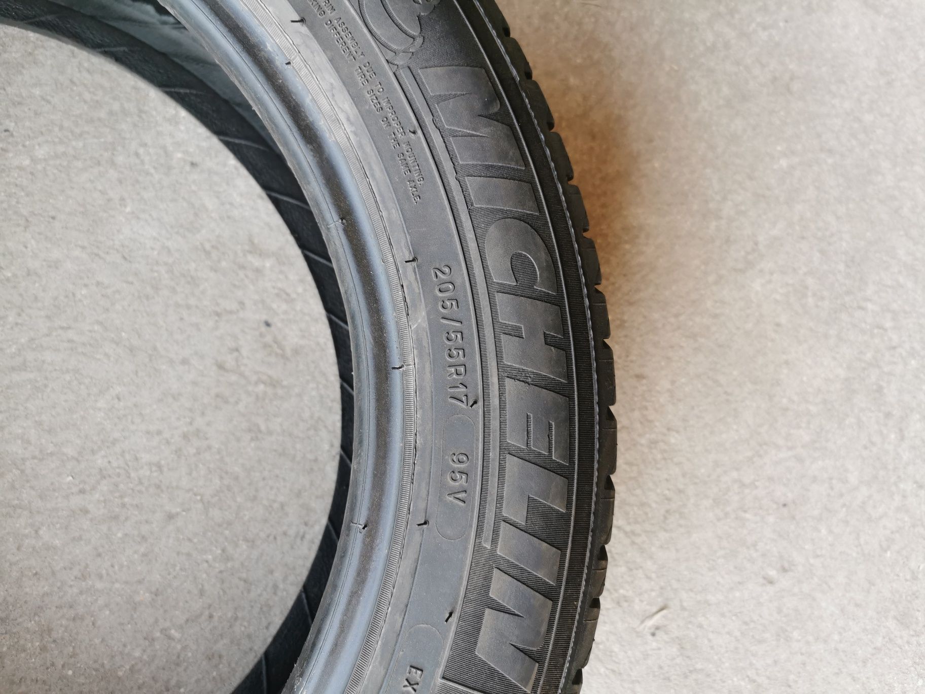 Para opon 205/55R17 95V Michelin Primacy 3 z 2017r.