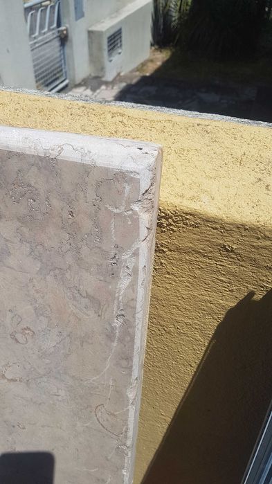 Tampo pedra mármore antigo 100x50x3cm