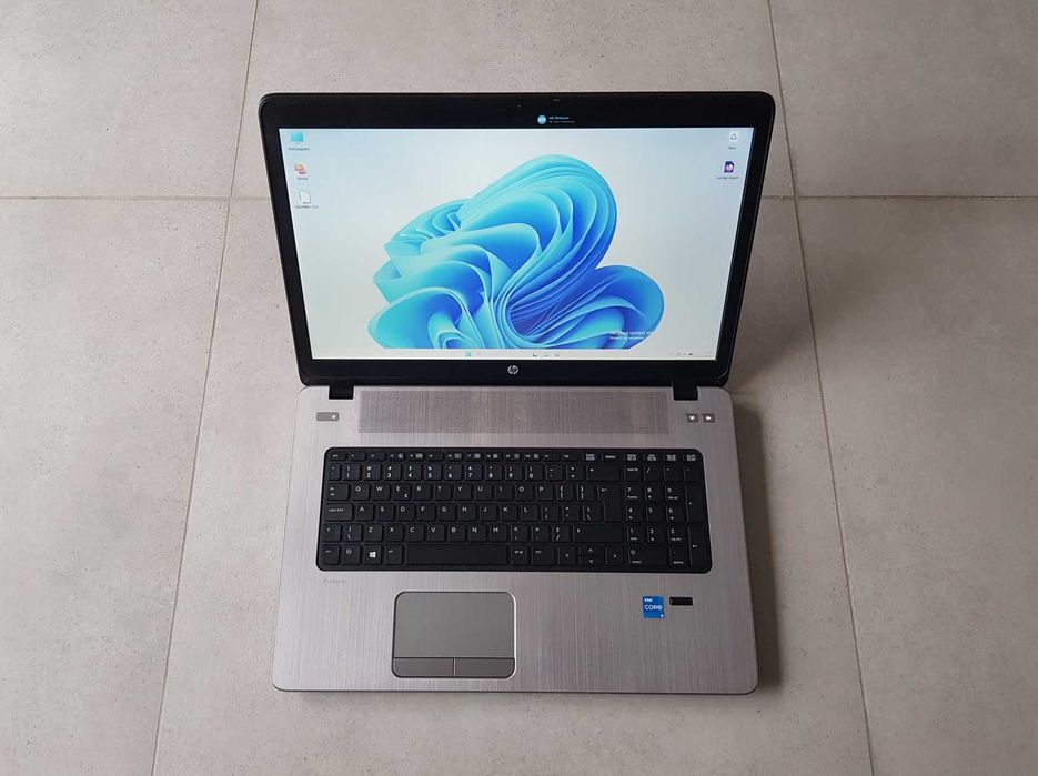 Duży laptop HP ProBook - 17"/i5/16GB/Radeon/SSD - Windows 11 Pro