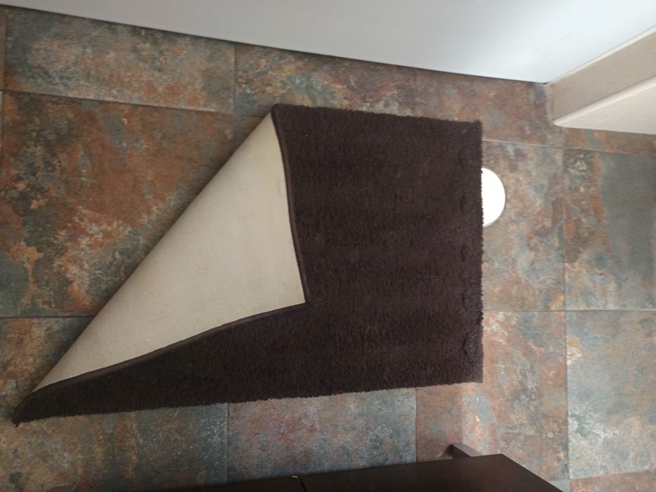 Tapete castanho wc ikea como novo 60*80cm