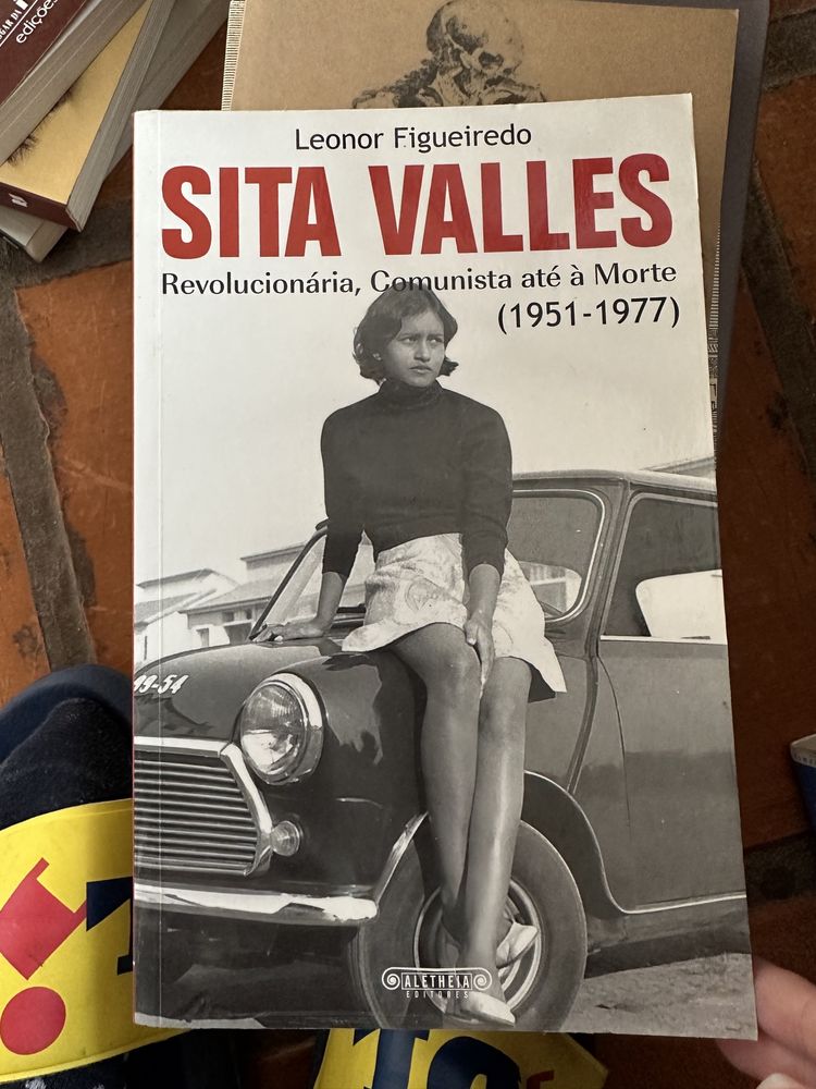 livro Sita Valles - Revolucionária, Comunista até à Morte de Leonor Figueiredo.