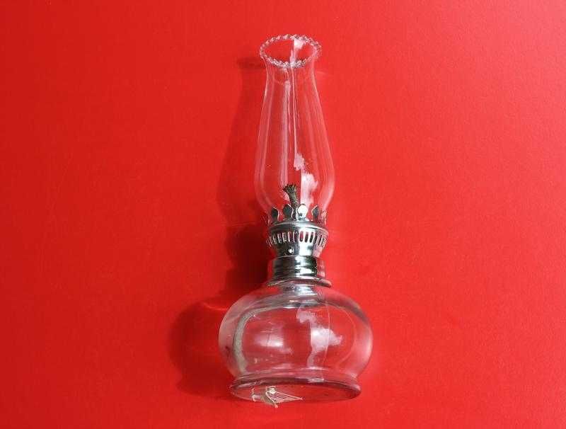 Гасова лампа з вогнетривкого скла. виробництво — італія Декор