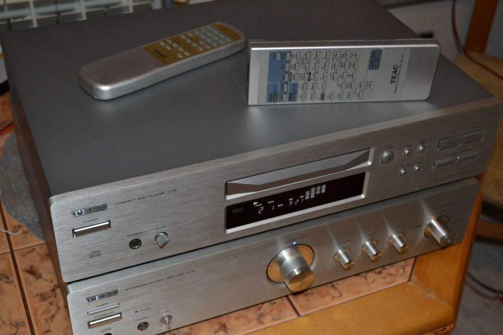 Odtwarzacz płyt cd Teac C 1 D rzadki doby stan