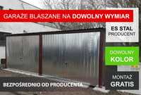 Garaż Blaszany Ocynkowany 2-stanowiskowy - Garaże Blaszane - ESSTAL