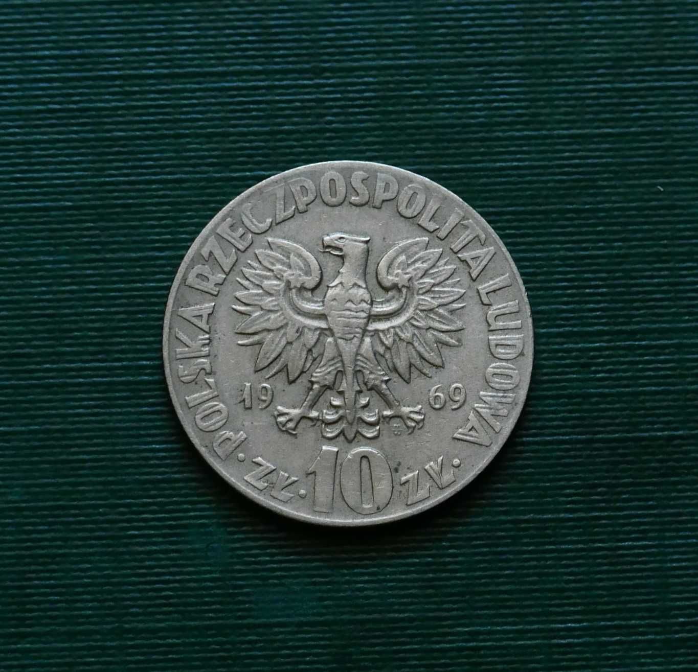 Polska 10 złotych, 1969r Mikołaj Kopernik