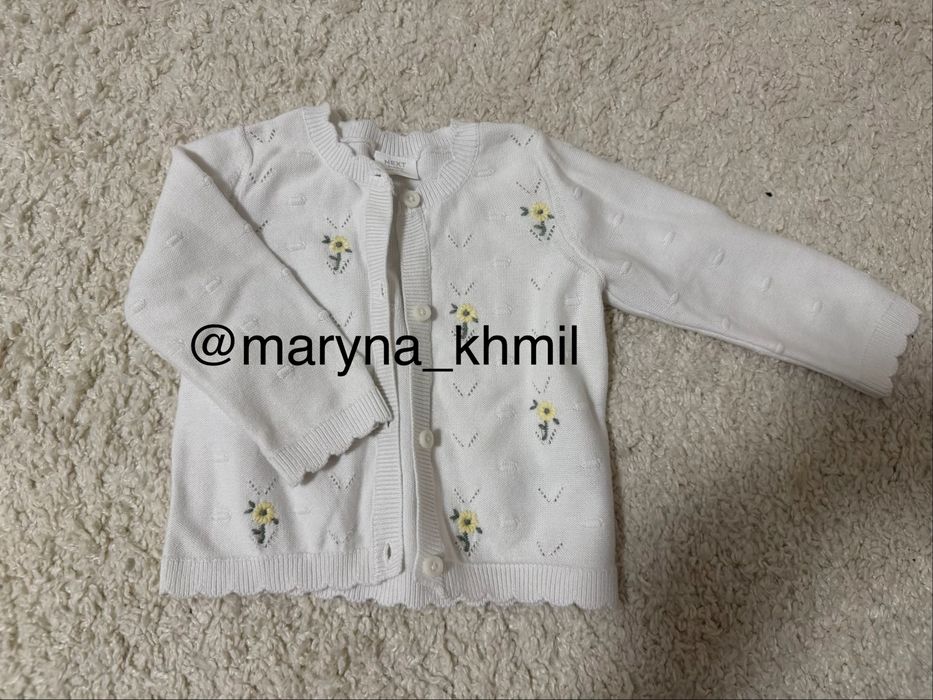 Кардиган для дівчаток 68-74 (6-9 міс)