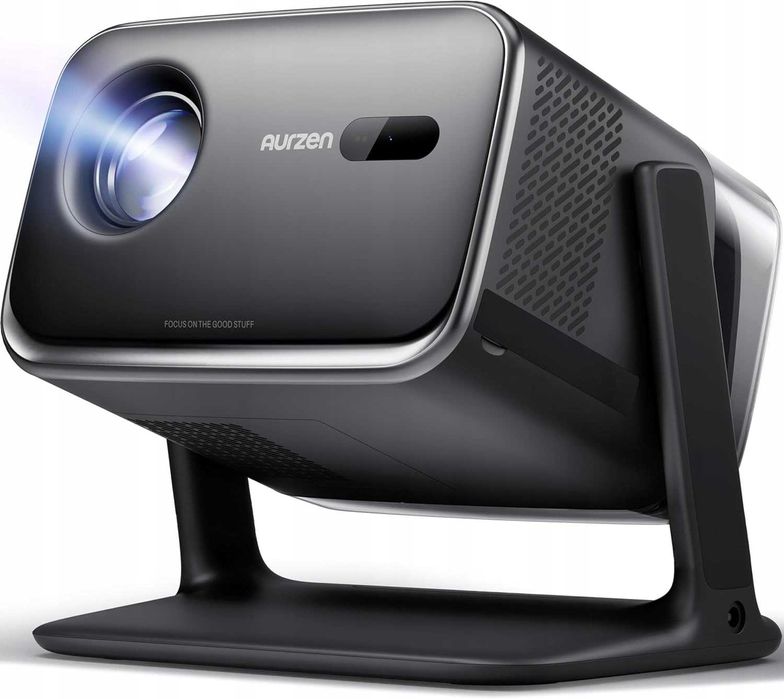 Inteligentny projektor z Google TV, 4K Aurzen Boom Mini 4 w 1 DB A-C
