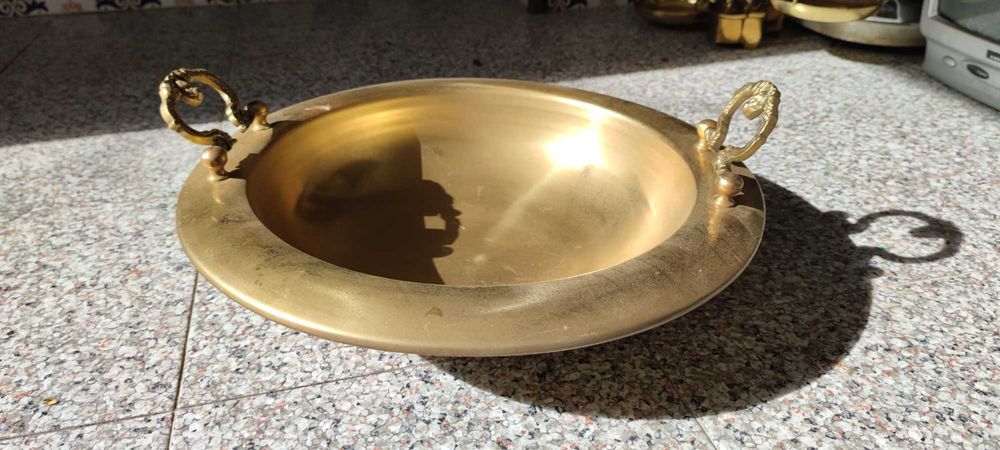 Braseira balança Pote JarraLatão cobre